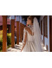 Long Sleeves Beaded Ivory Lace Tulle Exquisite Wedding Dress Long Sleeves Beaded Ivory Lace Tulle Exquisite Wedding Dress